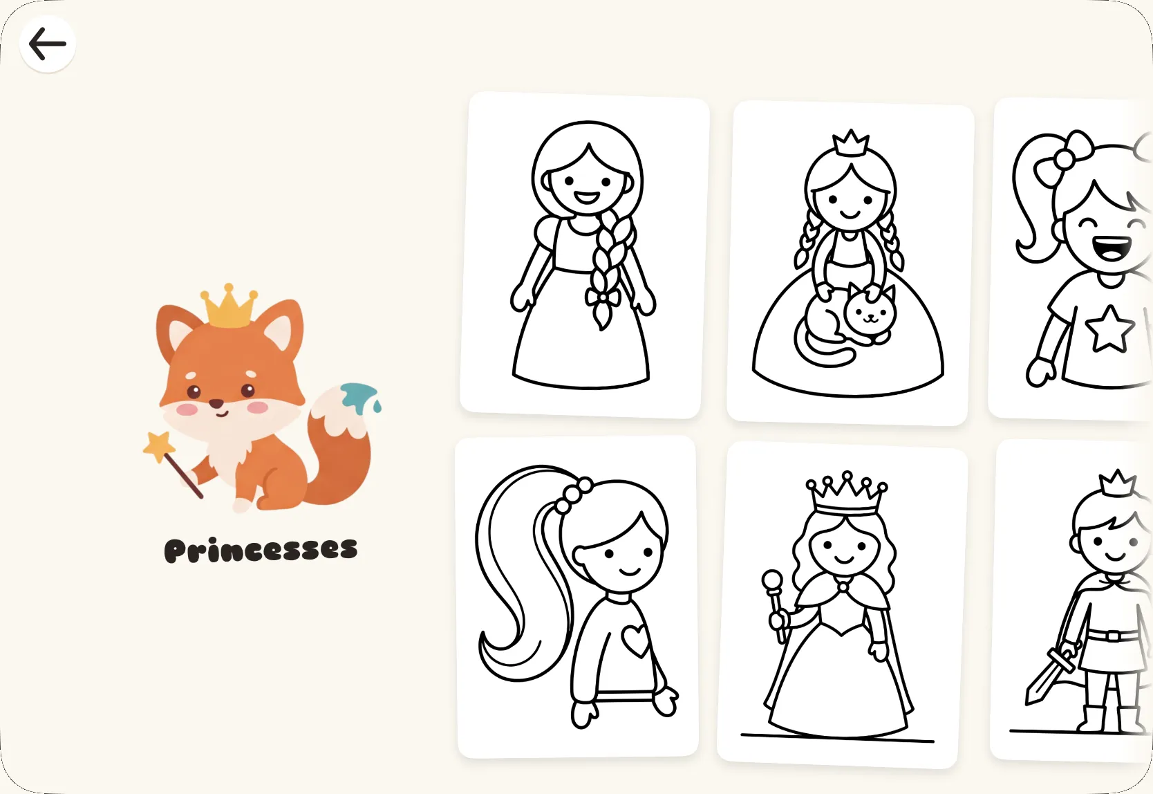 The roll with the princesses, and Rable wearing a crown