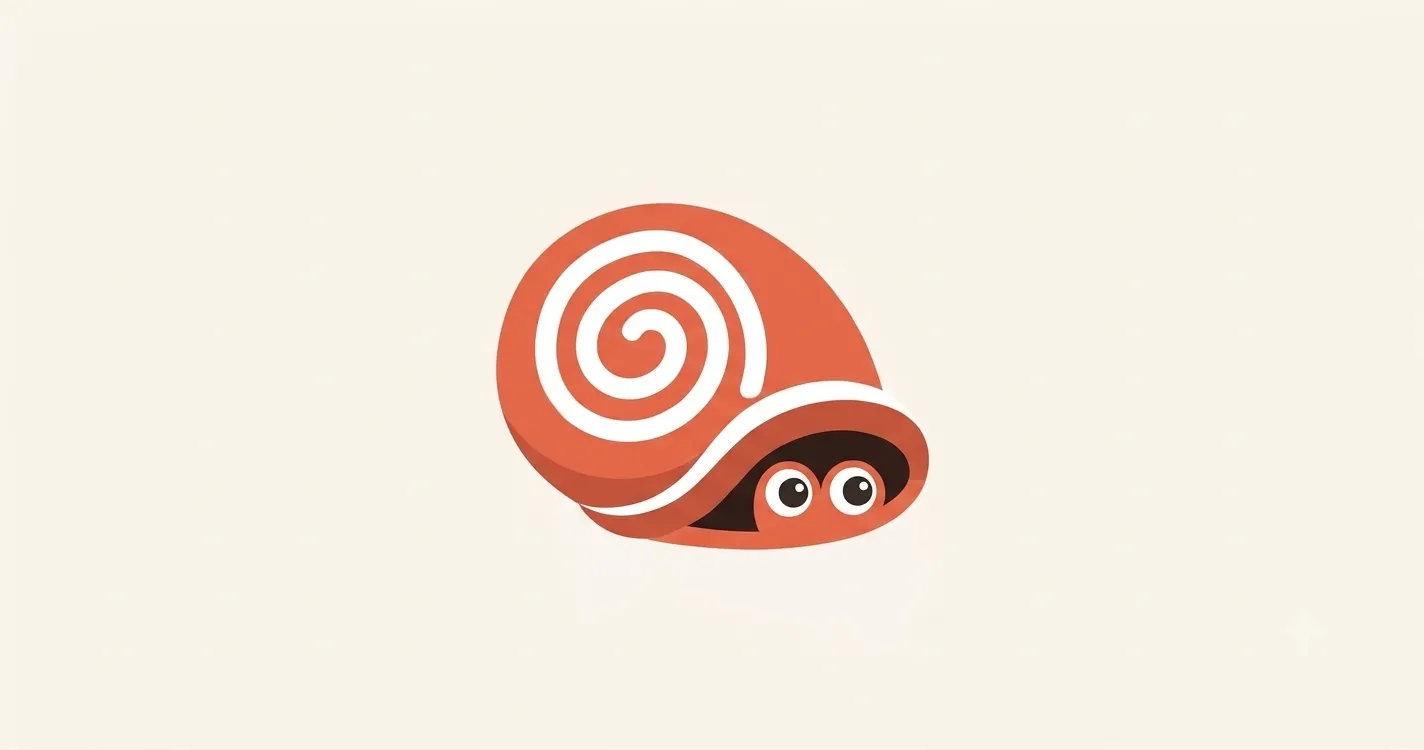 Snirkel gjemmer seg